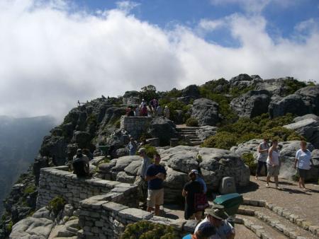 Table mountain, le haut